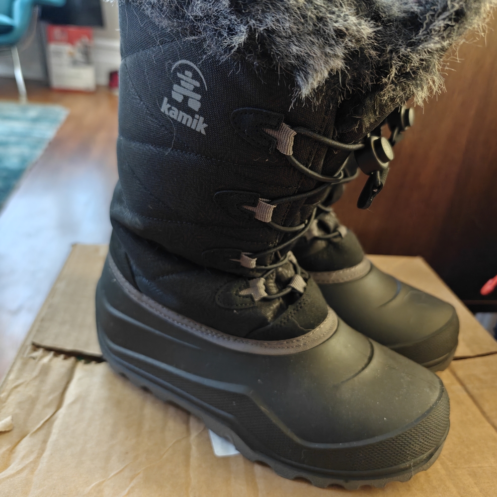 kamik girls 6 snowangel winter boots